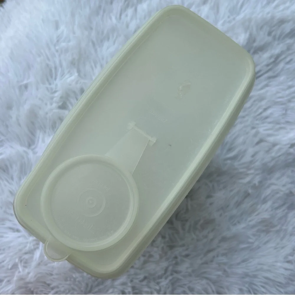 🩶5/$30 Vintage Tupperware Cereal Keeper Storage Container with Spout, Cap, Lid